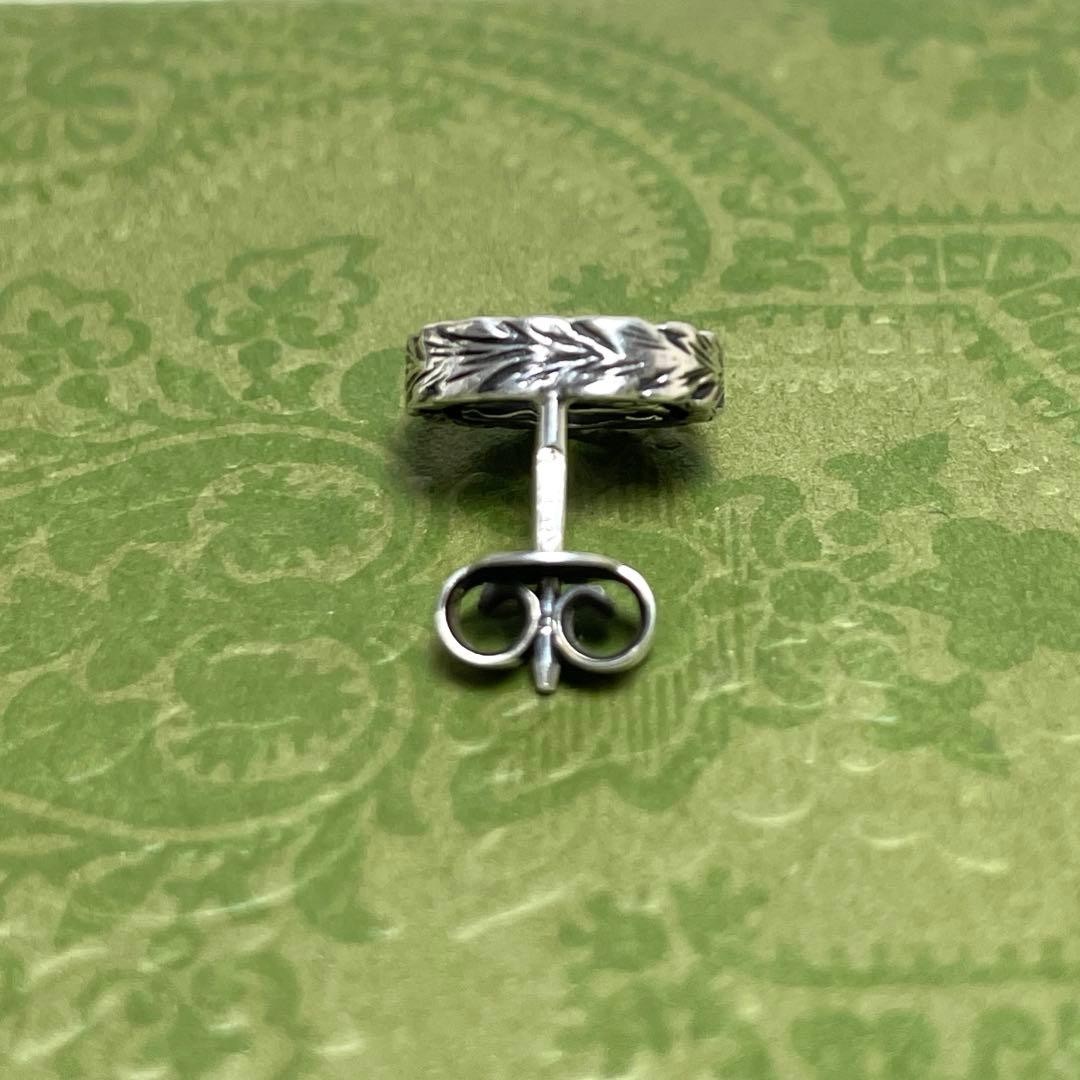 GUCCI Interlocking GG Earring Arabesque Design Si… - image 3