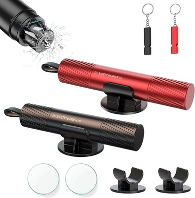 2x Safe Pro X Auto Notfallhammer Gurtschneider 2in1 Nothammer Autoscheibenhammer