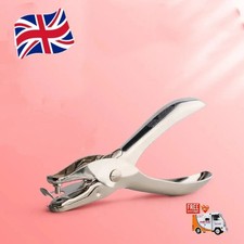 Hole Punch Metal Hand Held One Single Hole Paper Puncher 6mm