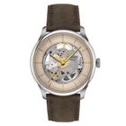 Tissot Chemin Des Tourelles Skeleton 39 MM Gold Dial Watch T139.836.16.261.00