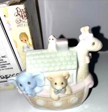 Precious Moment Noahs Ark Collection 1993 Enesco in Box Nursery Nightlight NEW
