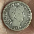 1896-O Barber Dime — photo from another recent sale