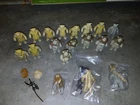 Vintage Kenner Star Wars EWOK ONLY Lot of (19) Action Figures & Vehicles LOOSE
