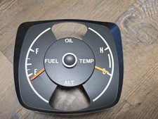 1971-1974 Amc Amx Javelin Oil Alt Temp Fuel Gauge Bezel Mount Oem 1971-1974 Amc Amx Javelin Oil Alt Temp Fuel Gauge Bezel Mount Oem