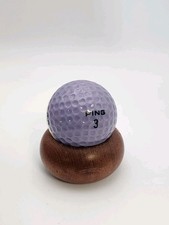 Ping Golf Ball Lavender White Two Tone Ping Eye Karsten Collectors Ball