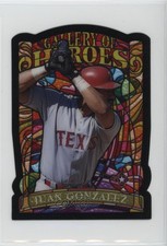 1998 Topps Gallery Gallery of Heroes Juan Gonzalez #GH13 a8a