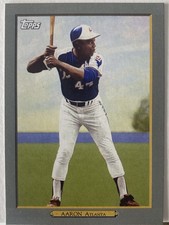 2020 Topps Hank Aaron Turkey Red 2020 (Series 2) #TR-15 Atlanta Braves
