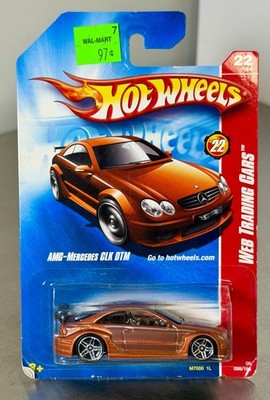 Hot Wheels AMG Mercedes CLK DTM Copper Web Trading Cars 22/24 2008