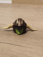 Mythic Legions Deluxe Female Orc Legion Builder  Bronze Half Helmet with Horns