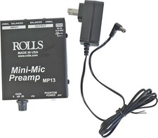 Rolls MP13 Mini-Mic Preamp - ISSUE