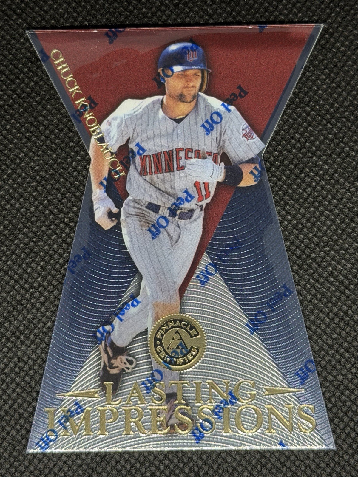 1997 Pinnacle Certified - Lasting Impressions Chuck Knoblauch #6