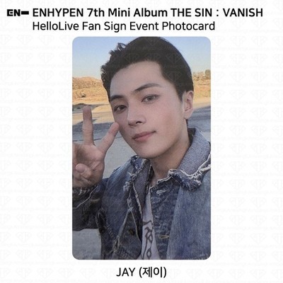 ENHYPEN 7th Mini Album The Sin : Vanish HelloLive VC Event