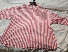 Pink And White Women's Pajama Set