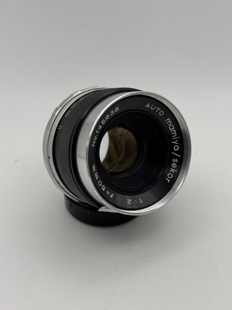 Mamiya f/2 Camera Lenses 50mm Focal for sale - eBay