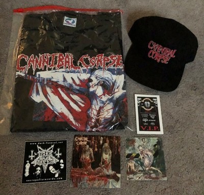 Cannibal Corpse 1992 Tomb Of The Mutilate Long Sleeve Shirt + Snapback Hat