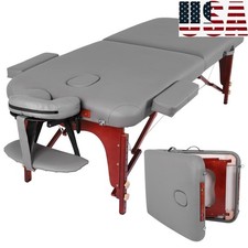 Portable Massage Table with Carrying Bag Professional Beauty Salon Bed for Home