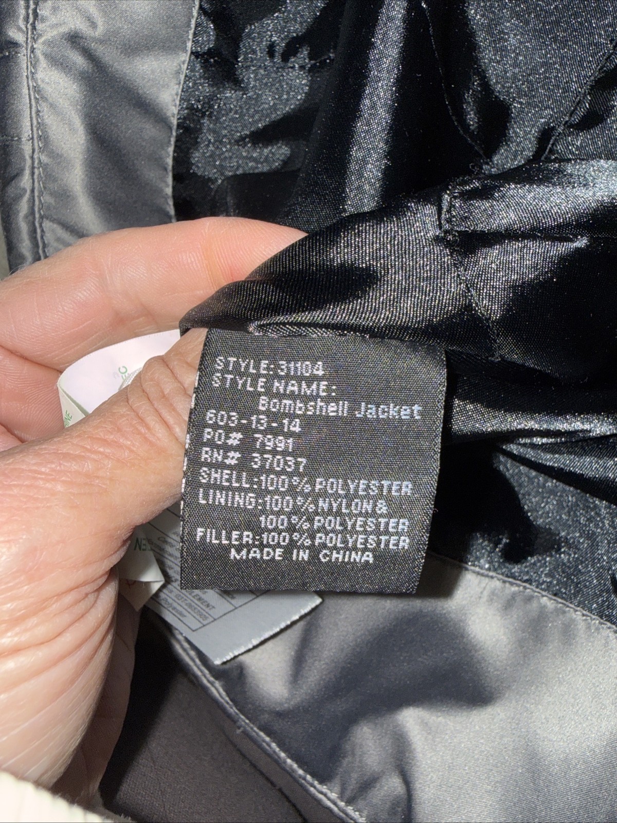 Obermeyer Women's Bombshell Ski Jacket Metallic G… - image 3