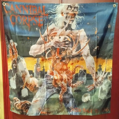 Kannibalen Leiche Flagge '' Eaten back to life ''