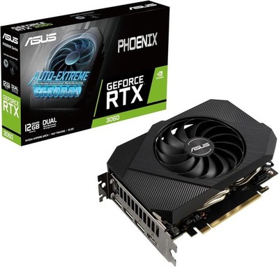 BRAND NEW! ASUS Phoenix RTX 3060 V2 Graphics Card 12GB GDDR6 HDMI 2.1, DP