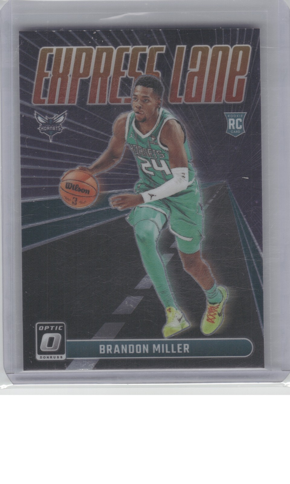 2023-24 Donruss Optic #3 Brandon Miller Express Lane B22R1C42