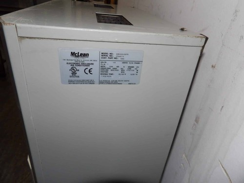 McLean M28-0416-G007H 115V 1PH Electronic Enclosure Air Conditioner + 1 Year ...