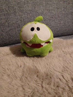 OM NOM - Cut the Rope - Sammelfigur Plüsch Stofftier Sehr Guter Zustand