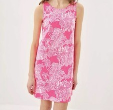 NWT Lilly Pulitzer XL KRISTEN SWING DRESS “Roxie Pink PB Anniversary Toile” XL