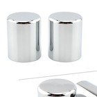 Pair Chrome Docking Hardware Point Cover For Harley Sportster Touring Road King