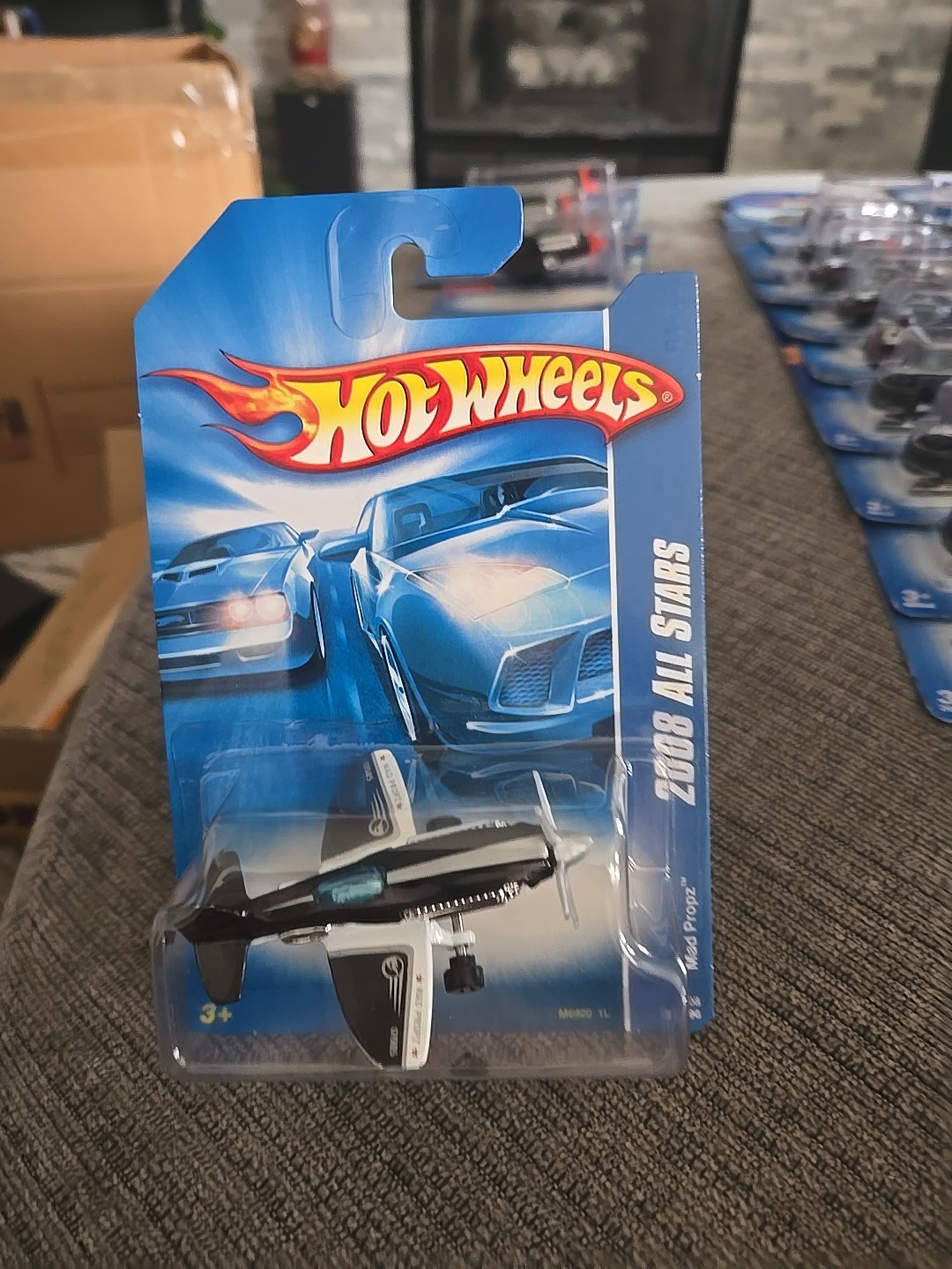 HOT WHEELS 2008 ALL STARS MAD PROPZ #054/196 Black M6920 1L