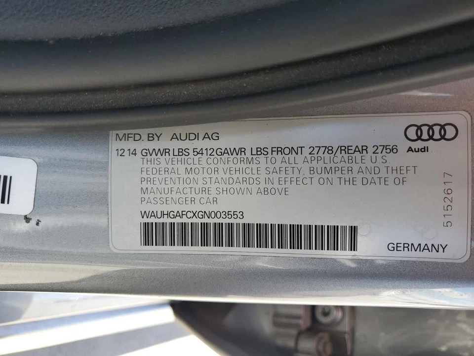 Motor De Arranque Para AUDI SQ5 644950 18-21 Foto 4 de 4