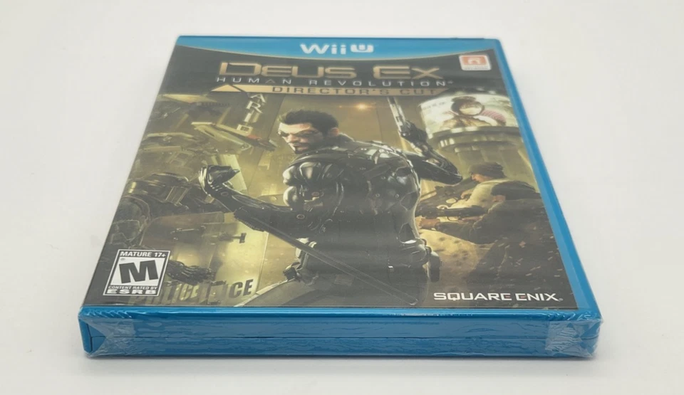 Deus Ex: Human Revolution - Director's Cut (Nintendo Wii U, 2013) New Sealed US - Image 3 of 4