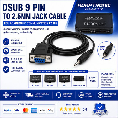 ADAPTRONIC E420d ECU SERIAL DATA CABLE