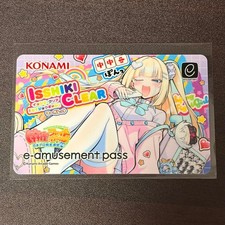 Mahjong Fight Girl Clear e-amusement pass card