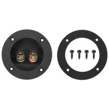 2.4 Inch Round Speaker Box Terminal Cup, 2-Way Subwoofer Connector