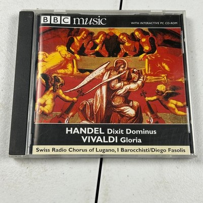 Handel Dixit Dominus Vivaldi Gloria CD 1999 BBC Music Classical