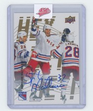 2025-26 UD New York Rangers Centennial Hey, Hey, Hey! Stephane Matteau Auto