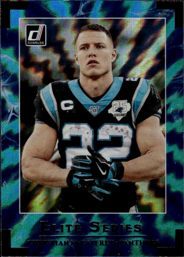 2020 Donruss #ES-CM Christian McCaffrey Elite Series b11f
