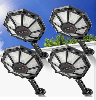 Solar Outdoor Lights with Motion Sensor,4 packs