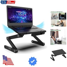 WorkEZ Adjustable Laptop Stand for Desk, Adjustable Height Laptop Stand, Ergo...