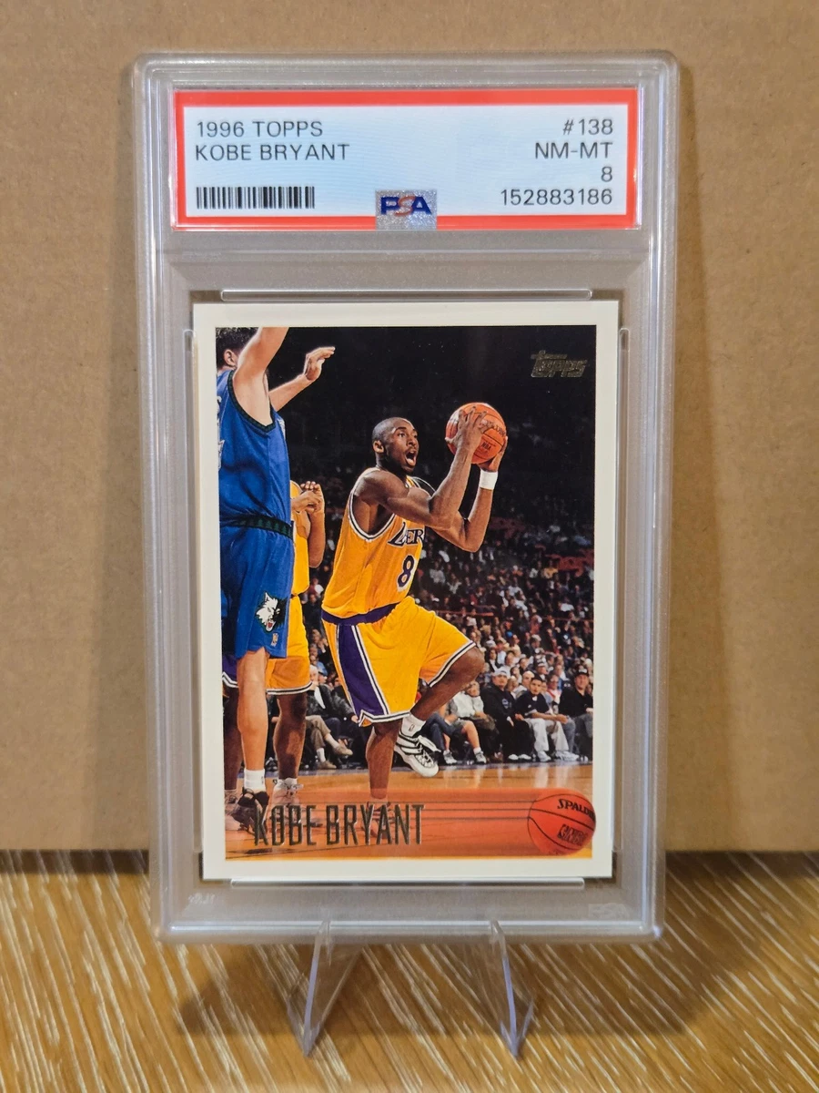 Kobe Bryant Basketball Grade 8 Rookie Sports Trading Cards