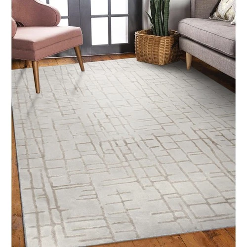 Renwil RARI-10191-1013 Ariella 157.4 X 157.4 inch Grey and Beige Indoor Rug, LTL - Picture 6 of 7