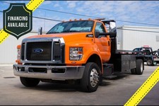 2019 Ford F-650 Heavy Duty Flatbed Tow Truck