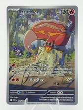 Heatmor - 104/086 SV: White Flare Holo Pokemon TCG NM on eBay