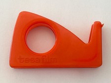 Tesa Abroller Tesafilm Klebebandabroller Vintage 1970er Design Sammlerst&uuml;ck