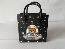 Borsa Moschino nera piccola tracolla manico superiore