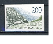 DP-8 Andorre N° 372a ** NON DENTELE à 10 % de la cote.   A saisir !!!