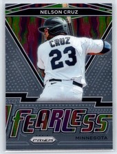 2021 Panini Prizm Nelson Cruz Fearless Insert Minnesota Twins #FR-5