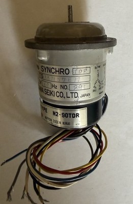 Tamagawa TS13N57E11 Differential Synchro Motor Nippon N2-90TDR 90V 60Hz