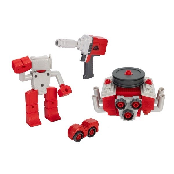 Mac Tools Kids Engine Cart Play Set 38+ Pieces Workshop Toy Tool