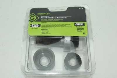 Greenlee 35179 Lochesrsatz 1.280'' ( 32,5 mm ) Round Knockout Punch Set ''Neu&OVP''